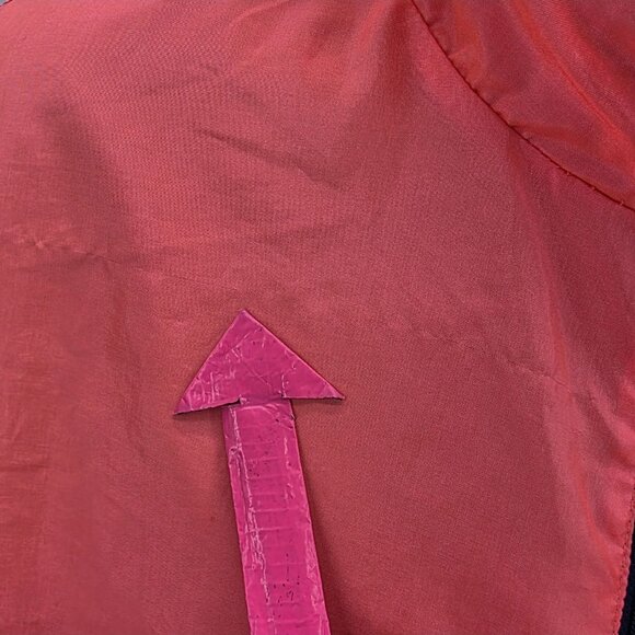 Vintage Patagonia Mens Medium Flux Jacket Windbreaker Reversible Nylon Neon - Picture 10 of 15